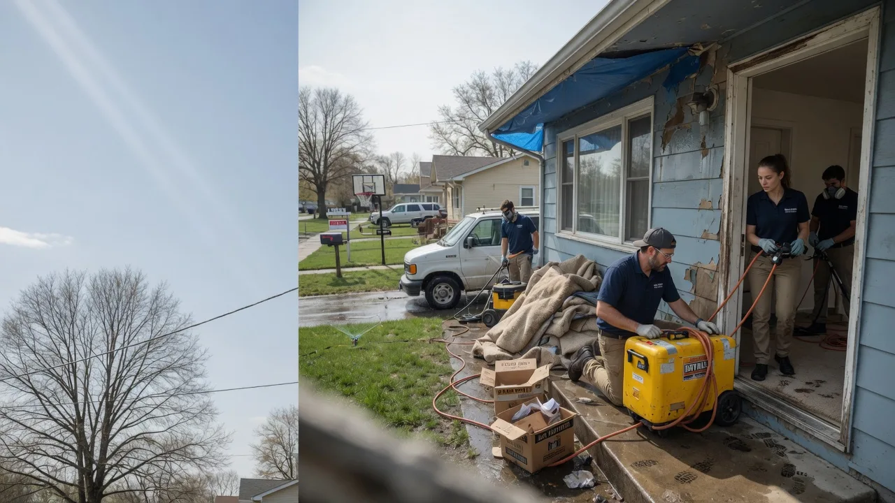 Basement Flood Cleanup in Buchanan, ND near me